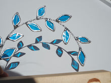 Load image into Gallery viewer, Stained Glass Leaf Arch suncatcher stand | Shinba | PidegoArt