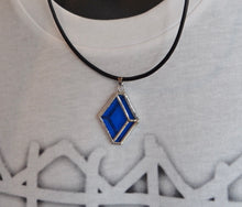 Load image into Gallery viewer, Men's Jewellery, Sydney, Australia, handmade, Inner West, Dulwich Hill, Stained Glass Jewellery, Unisex Jewellery, Geometric, 3D design, 3D, Diamond