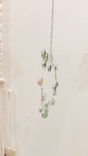 Load and play video in Gallery viewer, Shamrock, gift idea, Irish gift, st patrick’s day, handmade, stained glass suncatcher, pidegoart, dulwich hill, sydney