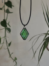 Load image into Gallery viewer, Men's Jewellery, Sydney, Australia, handmade, Inner West, Dulwich Hill, Stained Glass Jewellery, Unisex Jewellery, Geometric, 3D design, 3D, Diamond