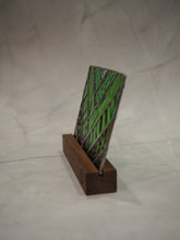 Load image into Gallery viewer, Green Stained Glass window suncatcher | PidegoArt