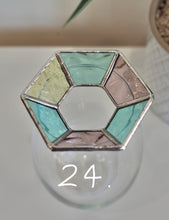Load image into Gallery viewer, Avocado plant, Propagation cone, Roku, Avocado propagation cone, grow avocado, free indoor plant, life hack, stained glass, handmade, locally made, Sydney, Dulwich Hill, Australia, PidegoArt