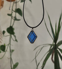 Load image into Gallery viewer, Men's Jewellery, Sydney, Australia, handmade, Inner West, Dulwich Hill, Stained Glass Jewellery, Unisex Jewellery, Geometric, 3D design, 3D, Diamond