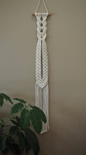 Load image into Gallery viewer, Practical wall art, Hat holder, Hat hanger, Hat, Umbrella tree, indoor Plant, Wall Art, Macrame, Beige wall, perfect gift for hat lover, handmade, Sun hat.