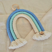 Load image into Gallery viewer, Macrame Rainbow | Blue L | PidegoArt