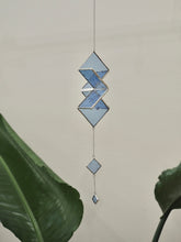 Load image into Gallery viewer, Suncatcher, Stained Glass, Star Spinner, handmade, gift idea, spinning, wind spinner