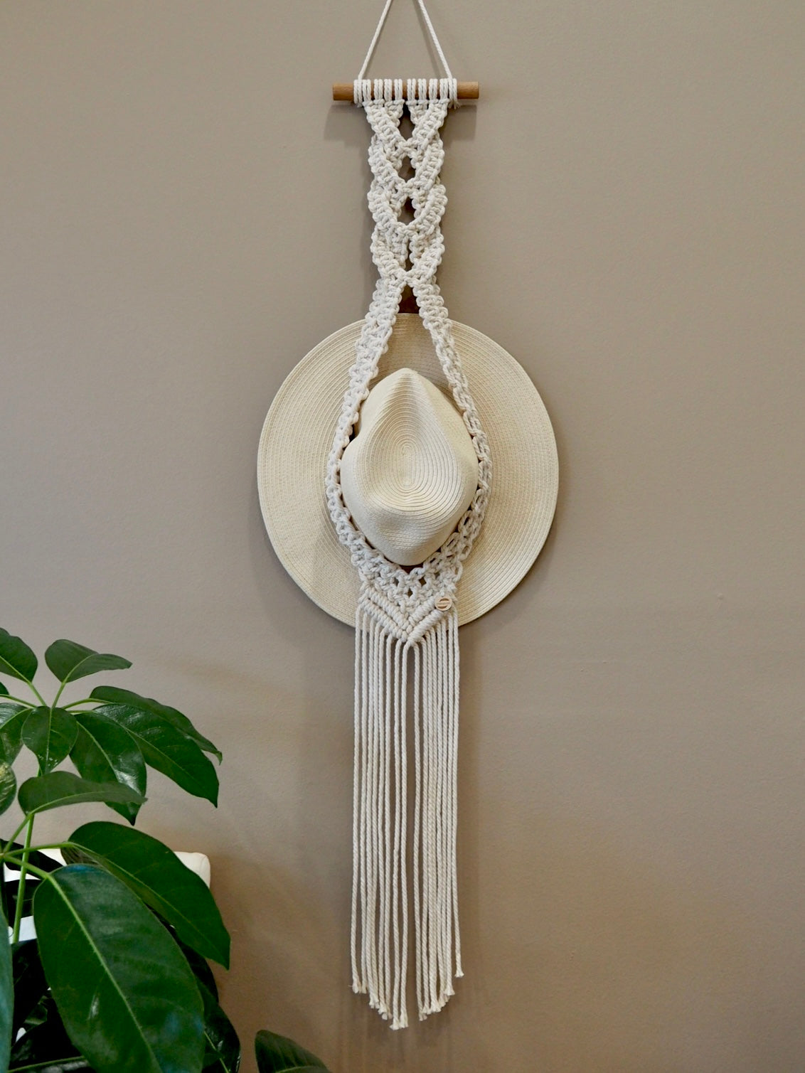 Macrame Hat Hanger PidegoArt
