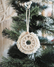 Load image into Gallery viewer, Z Macrame Christmas Ornaments
